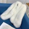 Autumn and Winter Fur Vest Women's Short Fox Hair Fake Hair Artificial Hair Vest Jacket