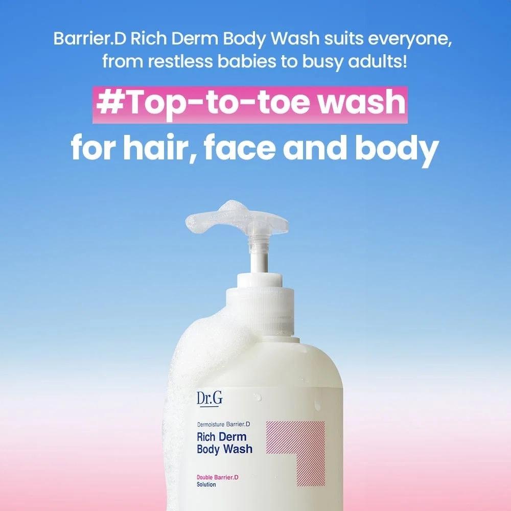 [Dr.G] Dermoisture Barrier D Rich Derm Body Wash 400ml / 13.53 fl. oz