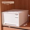 Scatola portaoggetti per abbigliamento e intimo in stile giapponese bianco – Organizer per armadio senza installazione