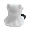 Yousheng Halloween Ghost Cat Statue Cute Mini Cat Figurine Cartoon Desk Ornament for Home Office Tabletop Shelf Decor
