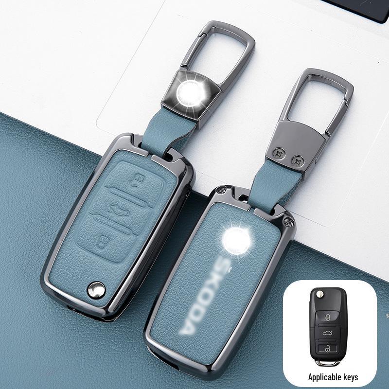 Skoda Key Cover for 23 Models: Octavia, Rapid, Superb, Fabia, Karoq, Spaceback, Hao Rui, Kodiaq, Kamiq