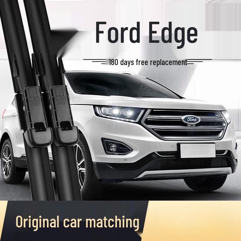 

Frameless Wiper Blades for Ford Edge (2016-2018) - 15, 16, 18 Inches 15-22 Edge/PLUS [Rear Single]