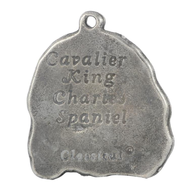Cavalier King Charles Spaniel - Necklace with dog, silver-plated pendant for dog fan, unique jewelry by Art-Dog brand