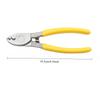 6 Inch Manual Electrician Cable Cutter Tool, Multifunctional Anti Slip Electrician Pliers, Labor-saving Wire Stripping Pliers