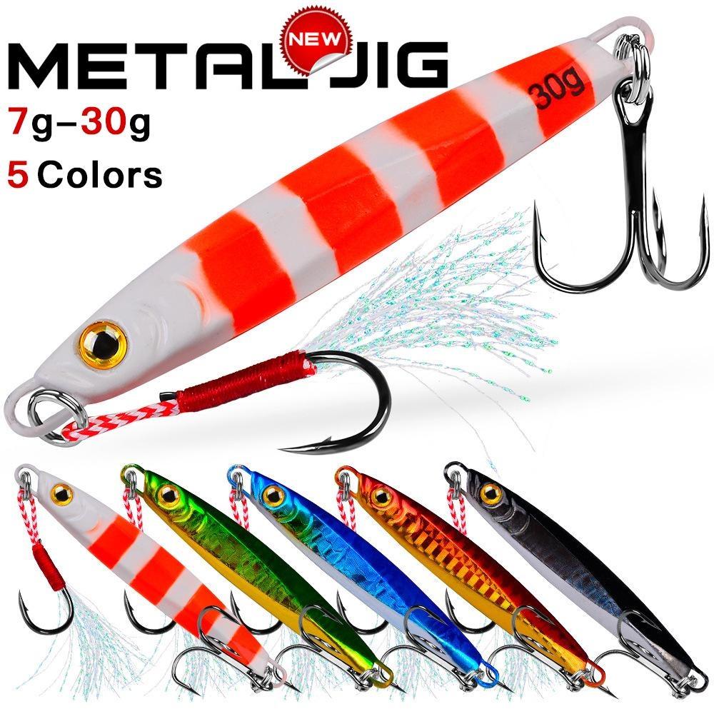 Metal Jig Vib Blade Lure Long Shot Sinking Vibration Baits Vibe for Bass Pike Fishing Lures ZPG