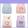 Sac à dos Kuromi pour enfants, en nylon respirant, idéal pour les écolières.