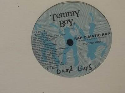 12inch Record DUMB GUYS - Rap-O-Matic Rap TB852 Tommy Boy 1985 US Rap & Hip-Hop/R&B Used