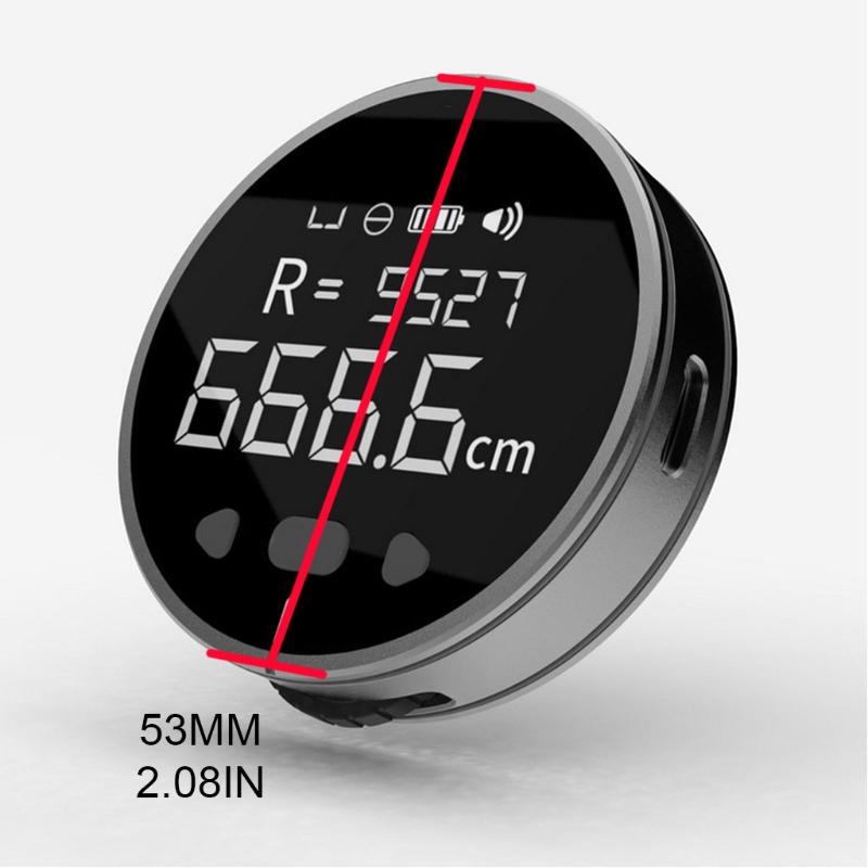 Electronic Ruler Digital Wheel Ruler Distance 99M High Accuracy Handheld Length Measuring Tool Long Range Measure