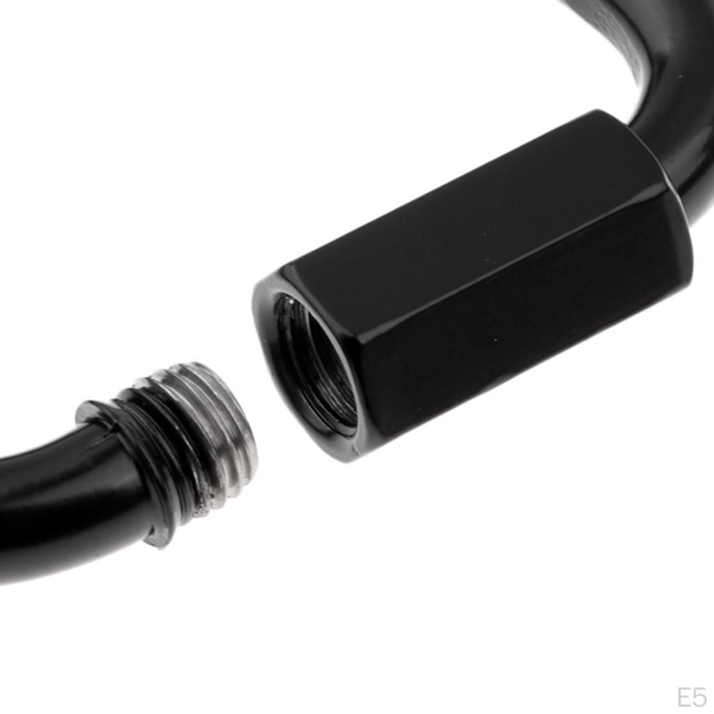 Fastener Hook Carabiner Keychain Camping Hiking