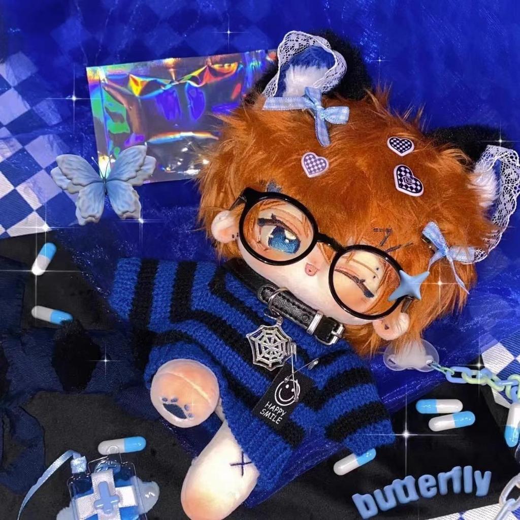 20cm Plush Doll Outfit Set - Cotton Doll Wearable Clothes Set