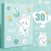 Spanish Bi Rabbit A4 Cartoon 80-Page Student & Office File Folder