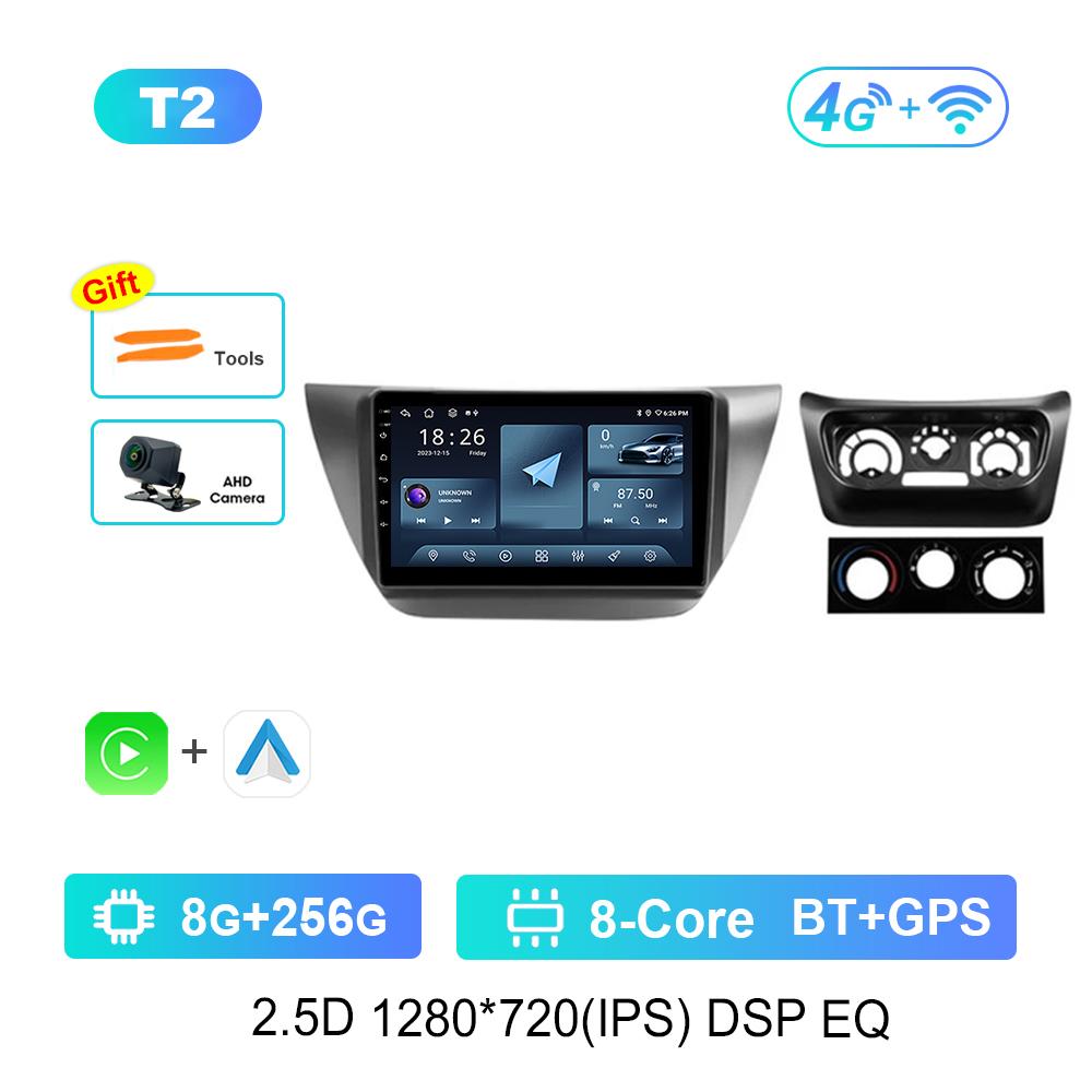 Car Radio Multimedia Player Android System for Mitsubishi Lancer 9 CS 2000 - 2010 DSP Stereo Navigation GPS IPS Touch Screen 4G