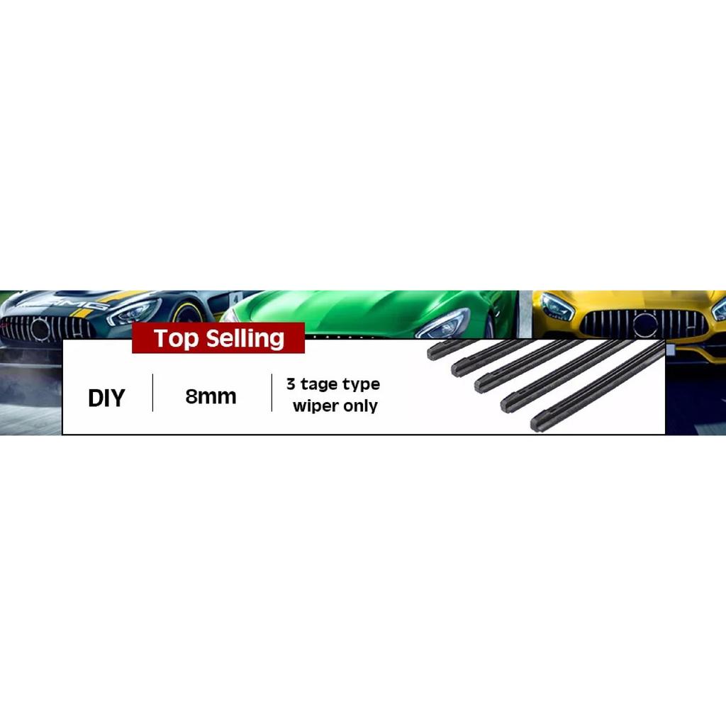 For Toyota Aurion XV40/XV50 2006-2017 Car Wiper Blade Front Wipers Fit U Hook Arm Windscreen Auto KAWOO Wiper Blades