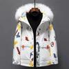 Men's and Women's Thickened Down Jacket  Winter New Couple Coat Top
