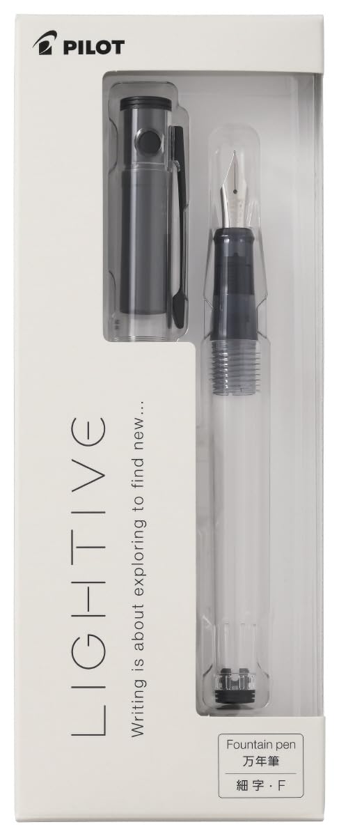 

Pilot Light Fountain Fine PFLT1NCF Pen, Nib, Non-Colored,