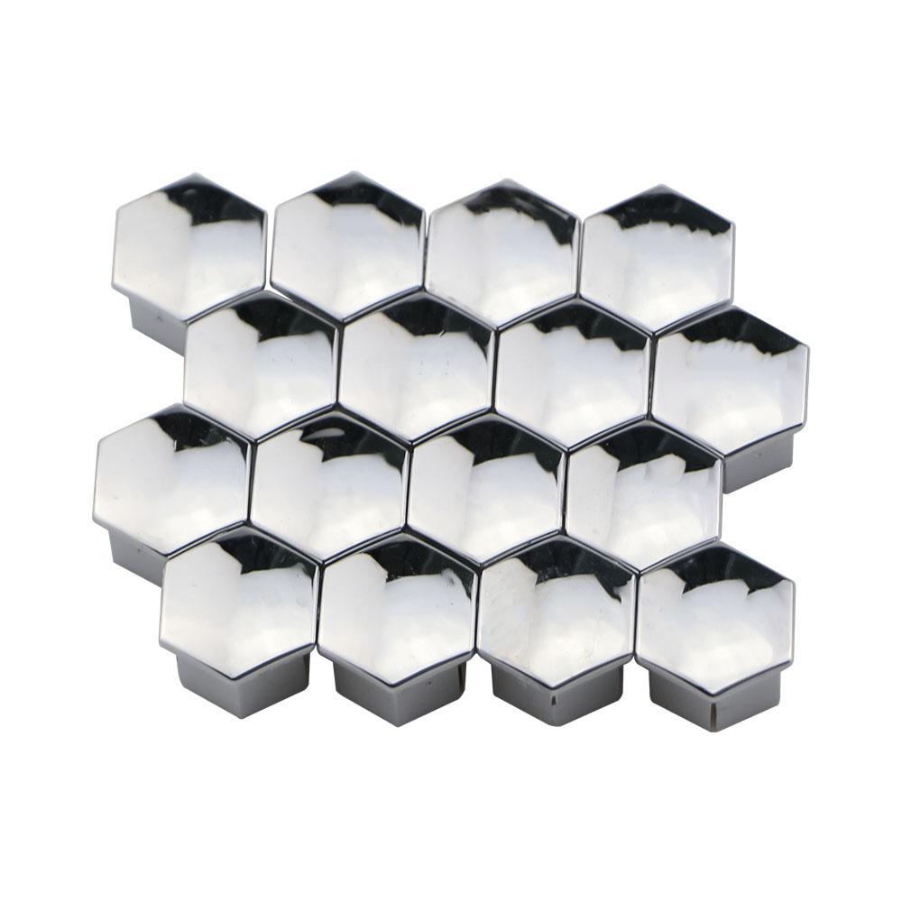 

16PCS Wheel Screw Caps for Peugeot 208 E208 2020 2026 2026 2026 2026 Model Auto Interior Decoration Hub Cover Accessories серебряный
