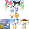 Adorable Sanrio Rainy Day Series Blind Box Figurine Featuring Kuromi And Pochacco Gifts