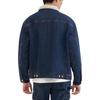 Levis Solid Color Single-Breasted Thick Long Sleeve Denim Jacket Men Jackets Blue A7369-0000