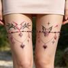 Y2k Spicy Girl Punk Style Tattoo Aufkleber Totem Schmetterling Wasserdicht Temporäres Tattoo Dämon Liebesherz Langanhaltend