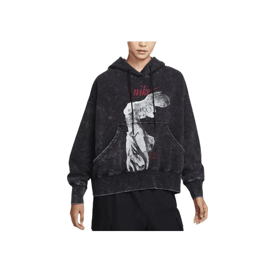 Худи с капюшоном и логотипом Nike, свитшот с длинным рукавом, женский свитшот IO0489010 L