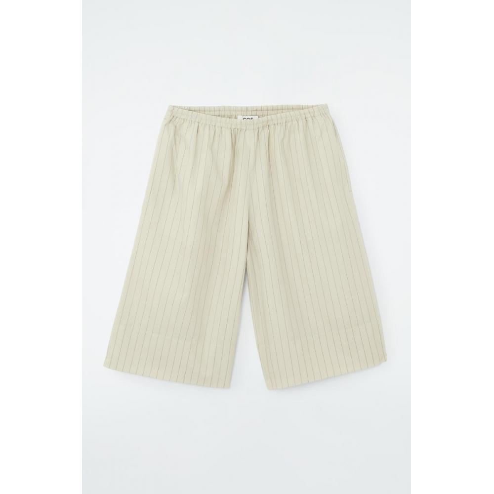 Cos Japan Pinstripe Shorts