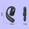 Wireless Ear Hook Earphone Headphone with Digital Battery Headset and Water Resistance Earbud