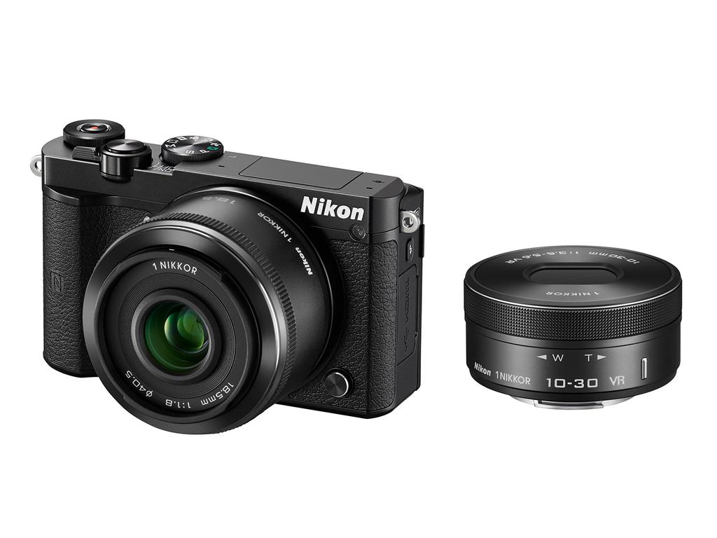 Nikon Mirrorless Camera Nikon1 J5 Double Lens Kit Black J5WLKBK