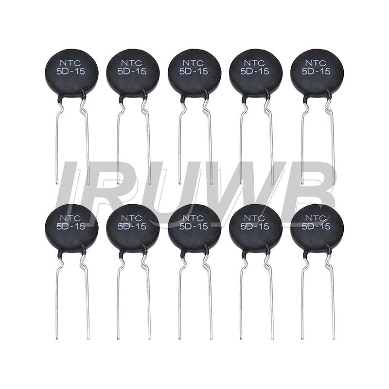 MF72 5D-15 NTC 5D-7 5D-5D 5D-9 5D-11 10Pcs Thermistor MF72 Thermal Resistor Temperature Sensor Resistance 5D15 5D11 5D5 5D7 5D9
