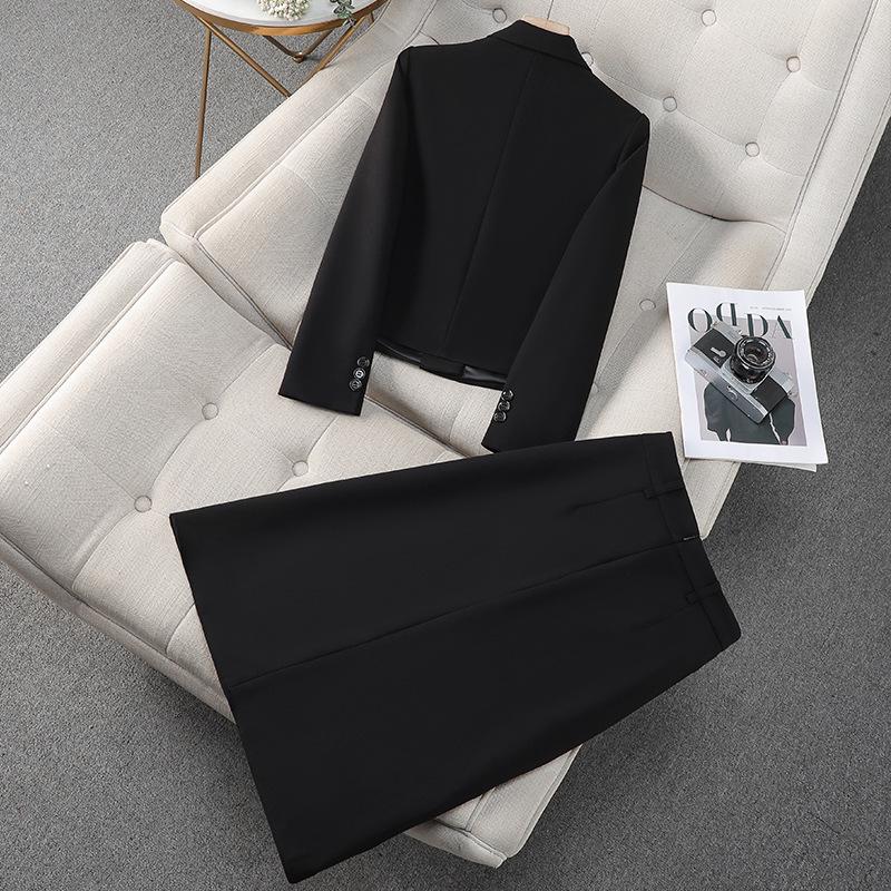 Zihong Professional Women's Interview Suit 2024: New Style for Teacher Qualification Tests & Petite Workwear Attire