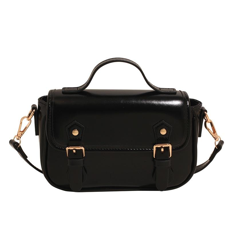 Korean Version of the New Fashion Portable Small Square Bag Women's 2025 Spring Niche Simple Shoulder Bag High-end Messenger Women's Bag