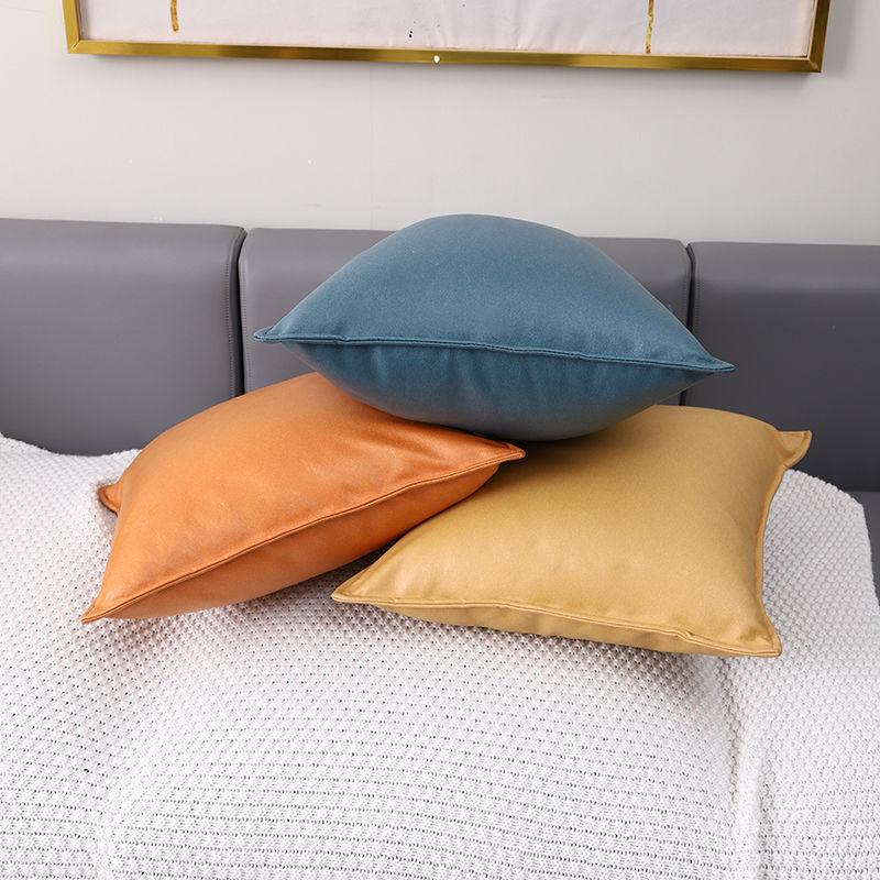 45X45Cm Single Pillow Cover Windproof Pillow Soft Bag Cushion Office Pillow Waist Pillow Cover Sofa Throw Pillow Cover Coreless