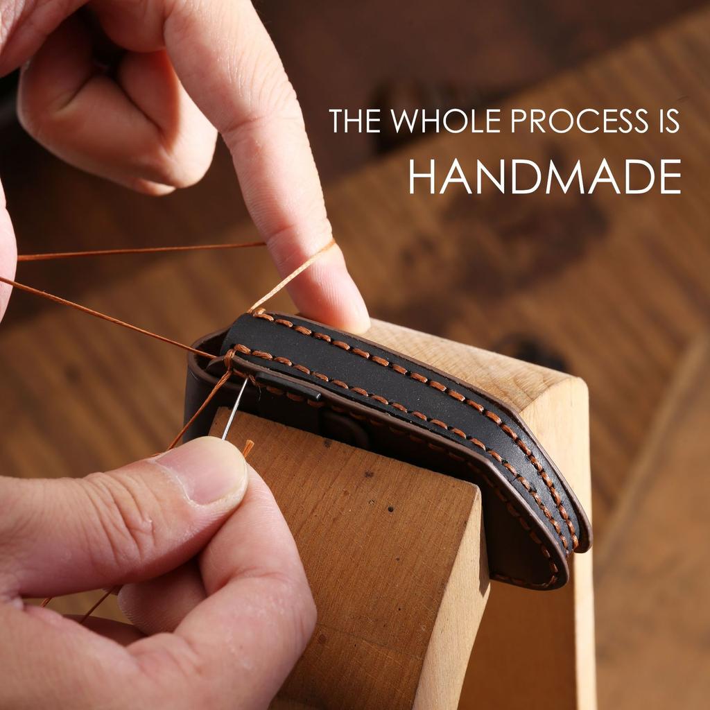 The American Car Key Case Is Suitable for the Old Ford F-150 Raptor Key Case, Which Is Purely Handmade.