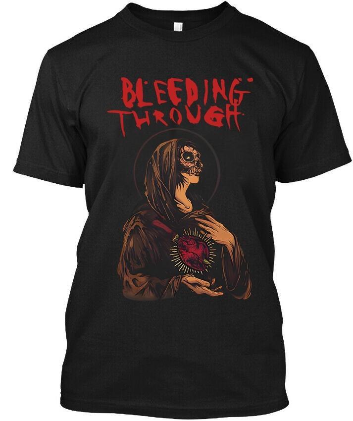 Limited New Bleeding Through American Melodic Death Music Retro T-SHIRT S-4XL