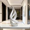Abstract Printed Sculpture Light Luxury Art Style Chic Decorative Ornament for Bedroom Living Room Housewarming Gift