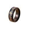 Stainless Steel Dragon-patterned Men's Ring, Retro Chinese Dragon Calligraphy Closed-loop Finger Ring Accessory