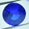 Natural Blue Sapphire Loose Gemstone Round Cut 10.25 Ct September Birthstone for Gem Collections