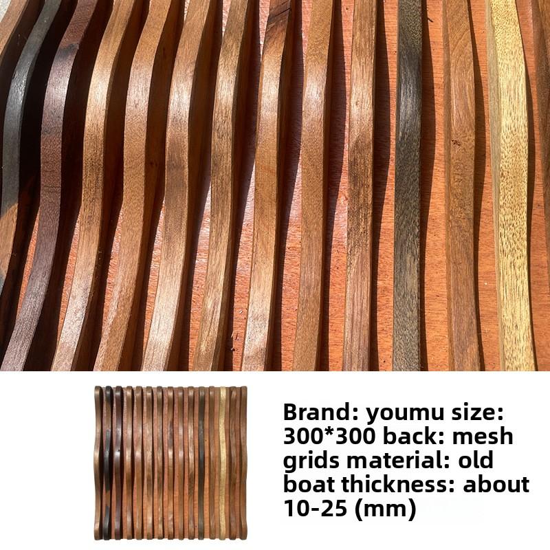 

Стенное панно из массива дерева с волнистым узором, мозаичная настенная декорация, трехмерное настенное украшение специальной формы, настенное украшение для бара