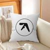 DJ AAphex TTwins Pillow Covers Cartoon Sofa Decorative Home Doublesided Printing Short Plush Cute Cushion Cover