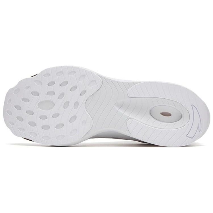 Anta Star Ring Elite Champion Non-Slip Durable Low-Top Running Shoes Men Sneakers White Gray 112315561A-1