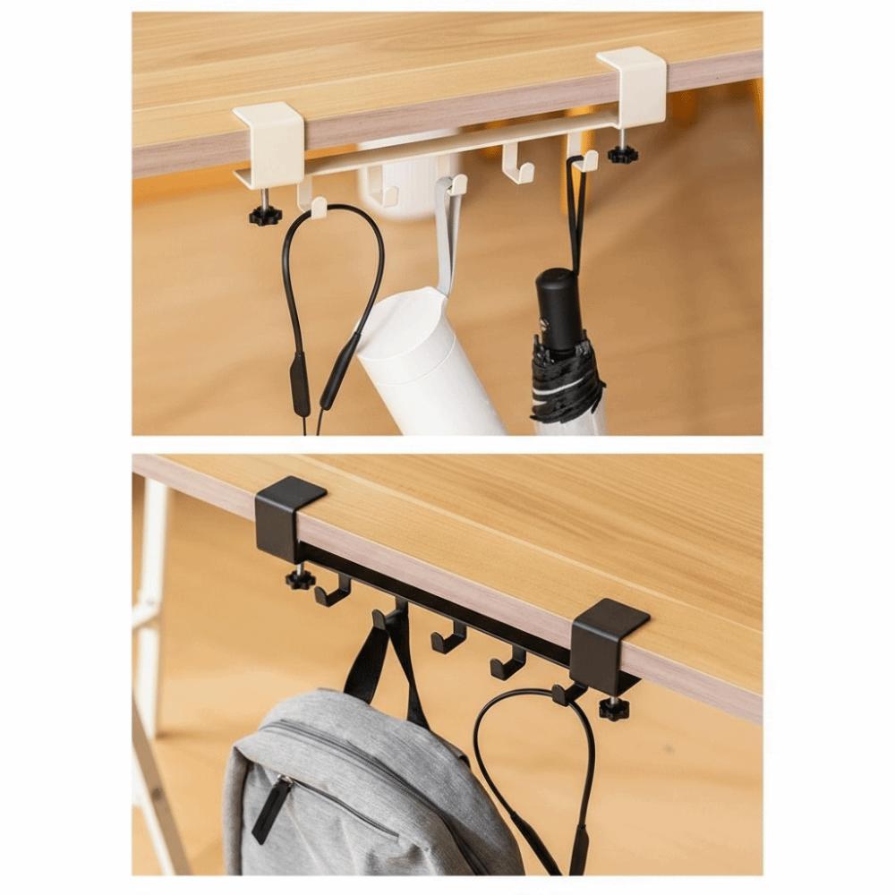 Carbon Steel Desk Side Hook Portable Table Hook Artifact Hanging Bag Hook  Table
