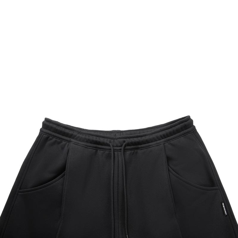 Li Ning CF Outdoor Lock Temperature Fleece Anti-Static Warm Waist-Defining Banana Pants Casual Pants Men pants AKLVB69-1