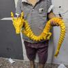 30CM 90cm 3D Printed Conjoined Dragon Ornaments Joints Can Move Creative Dragon Plants Rockery Fish Tank Landscaping Decoration