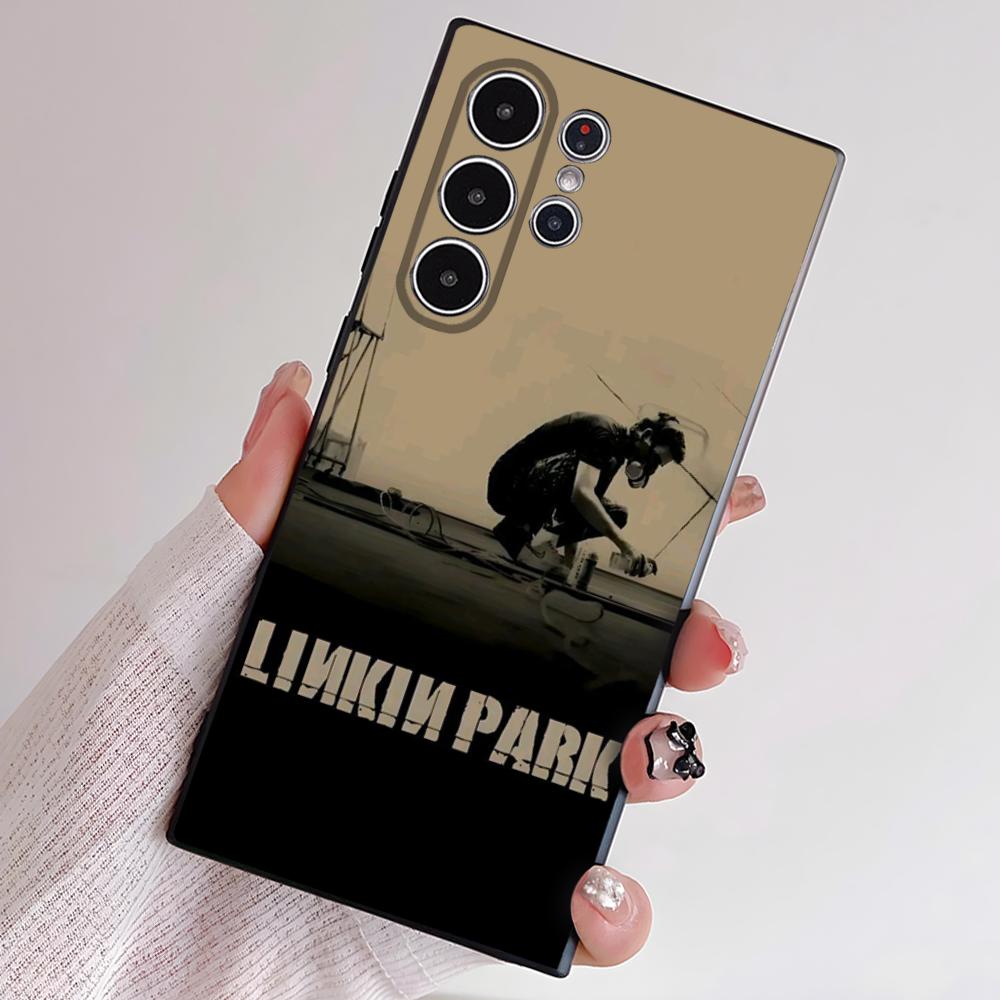 Band L-Linkin P-Park Cool Phone Case For Samsung S Series S21 S22 S23 S24 S25 FE Plus Ultra TPU Soft To Skin-friendly Case
