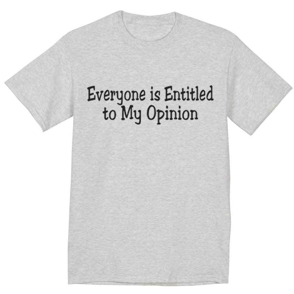 

big and tall t-shirt for men funny saying my opinion tall tee shirt men s Unisex T-Shirt S