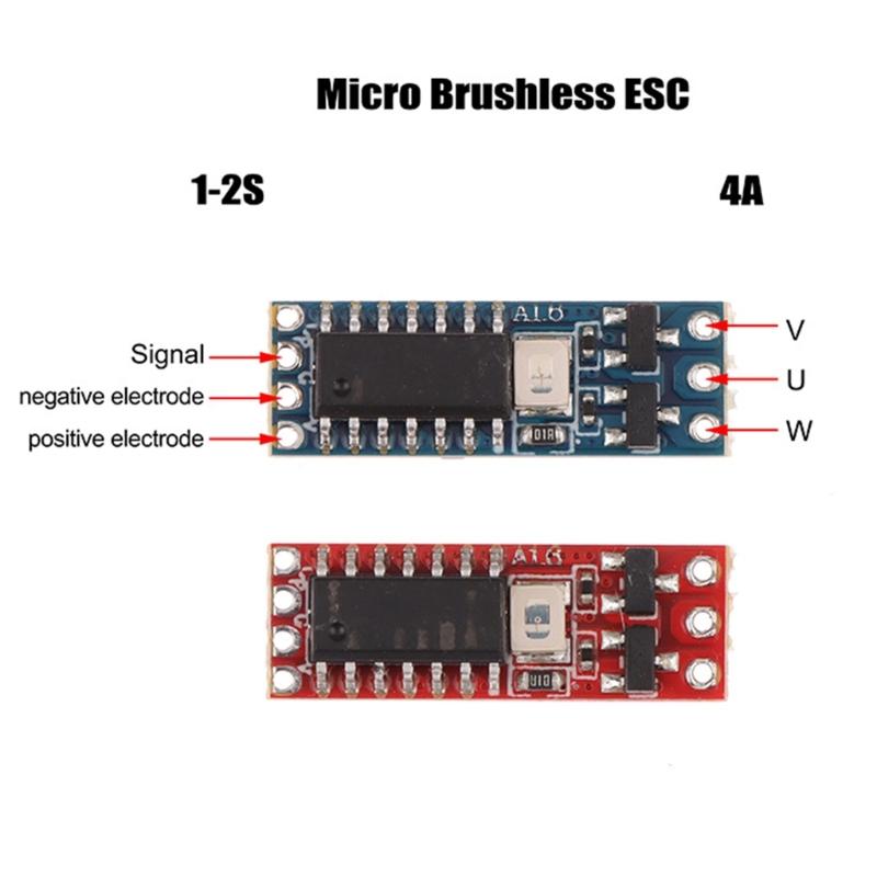 Lightweight ESC Brushless Motor Module for Small UAV Models High Efficiency Brushless Design with Overloads Protections