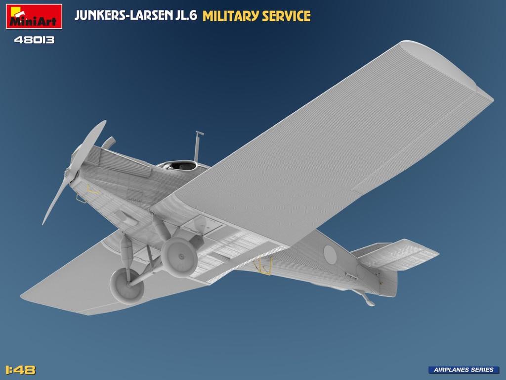 Miniart Military Plastic Model Kit MA48013 1/48 Junkers-Larsen JL.6 (Airplane)