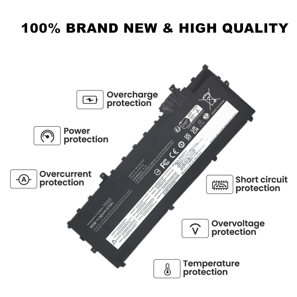 Laptop Battery For Lenovo ThinkPad X1 Carbon 5th 6th Gen X1 Carbon 2017 2018 G6 01AV494 01AV430 01AV431 01AV429 SB10K97586