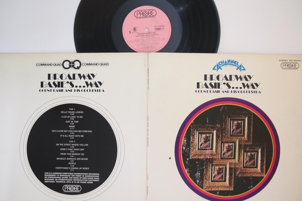 LP Record COUNT BASIE - Broadway Basie's...way IPZ90002 PROBE Japan Jazz Used