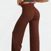 Yoga Pants, High Waist, Hip Lift, Nude Outdoor Fitness Pants, Sports Solid Color Trousers For Women