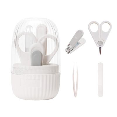 MomnLittle Baby Nail Nail and Nail Care Set for Newborns and Set with Nail and Perfect for Pregnancy Clippers, File, Babies, 4-Piece Clippers,